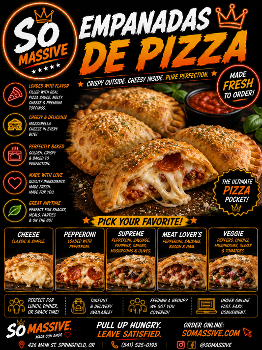 2 Empanadas de Pizza